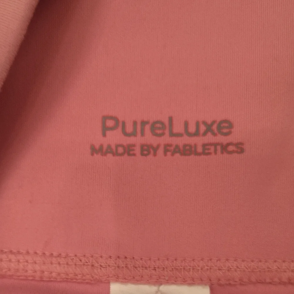 Size large Fabletics Pure Luxe Pink Women's Leggings - Picture 3 of 4